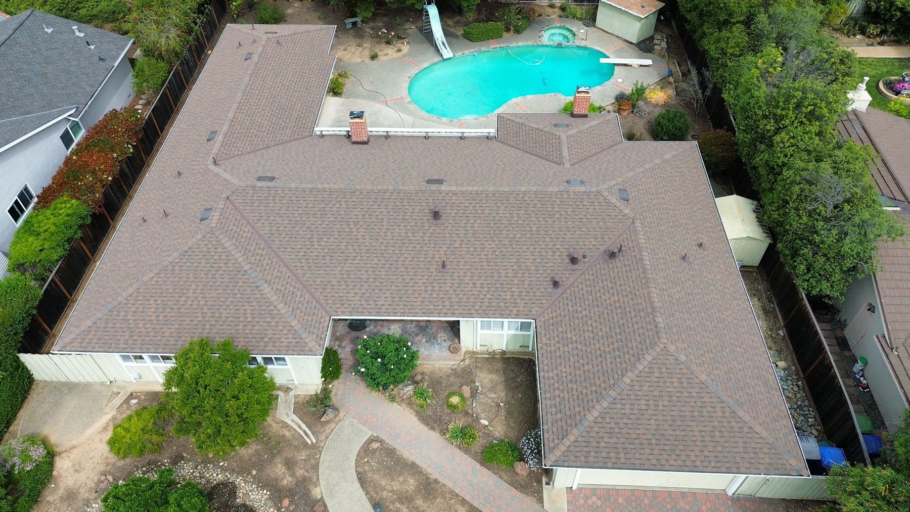 Willow Glen shingle roof 2025 by Keith Roofing