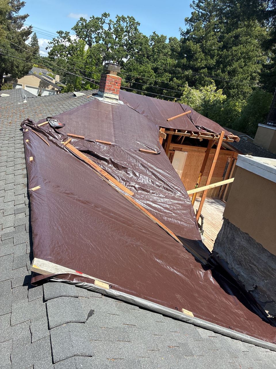 Saratoga Fire Damage Repair project photo 2