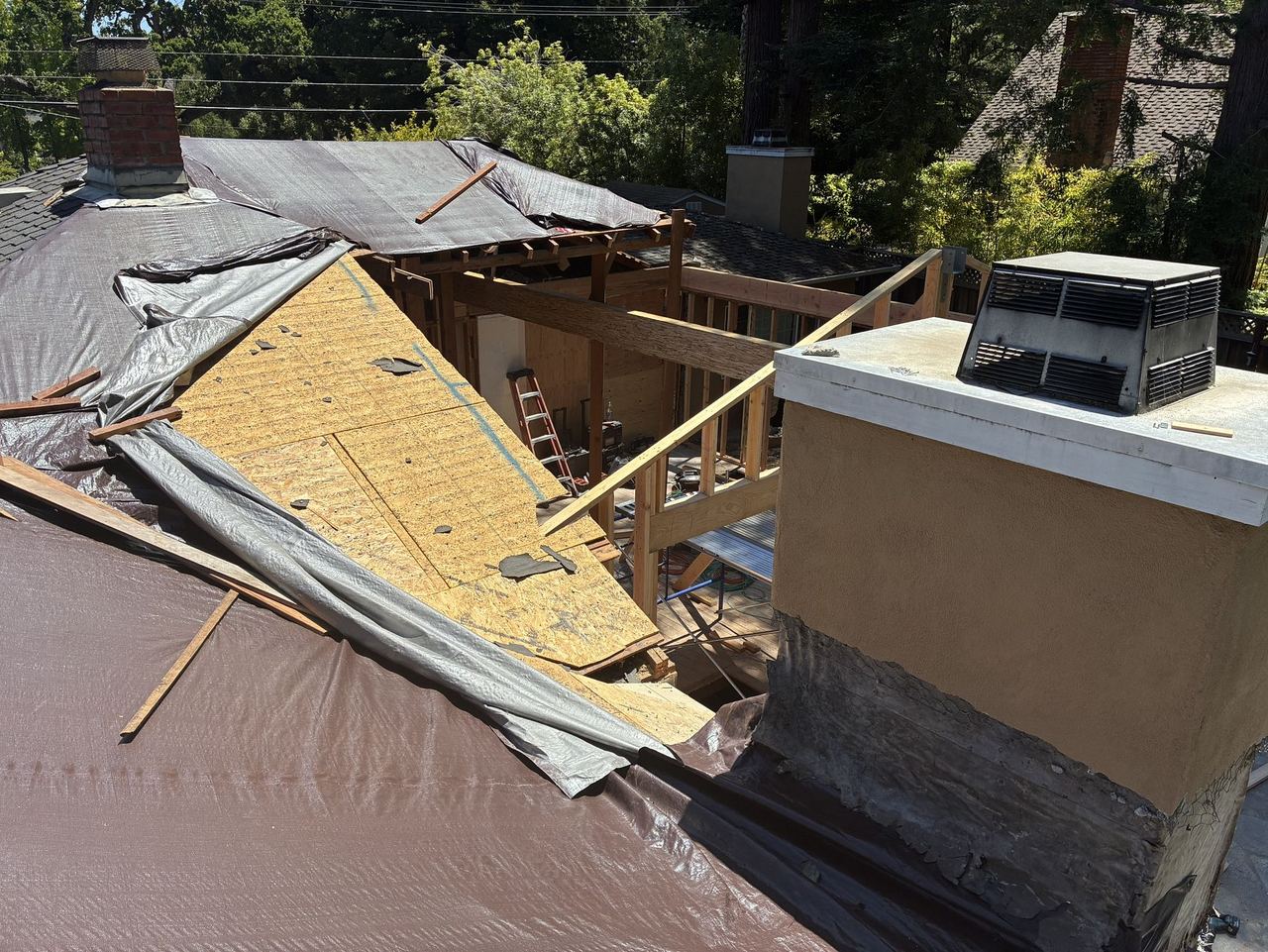 Saratoga Fire Damage Repair project photo 5