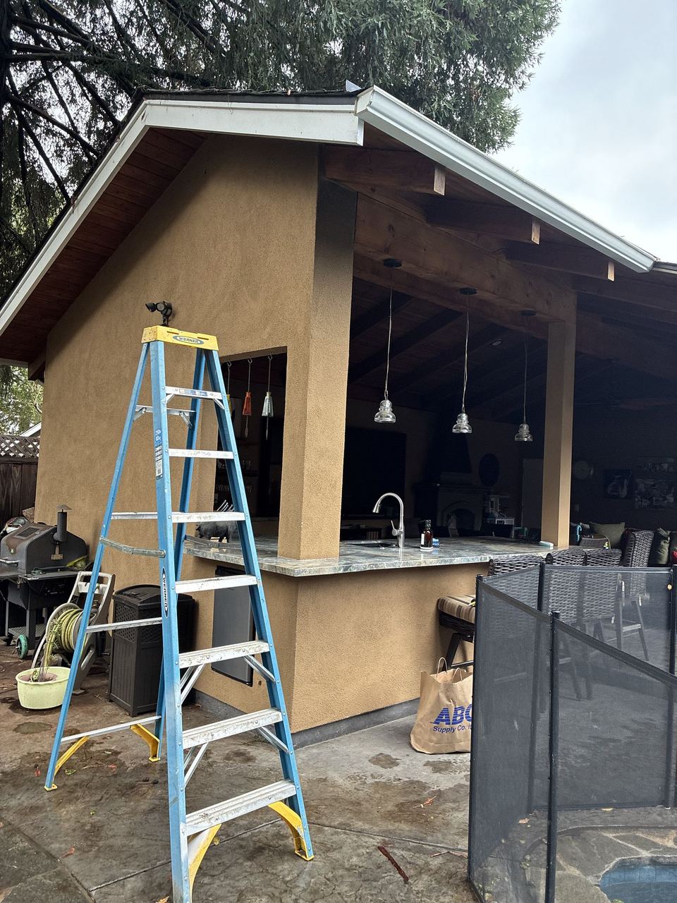 Saratoga Fire Damage Repair project photo 6